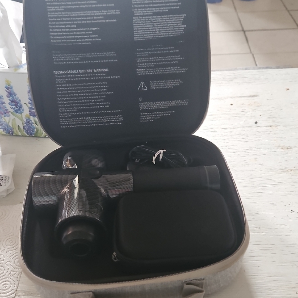 Carbon Fiber Massage Gun